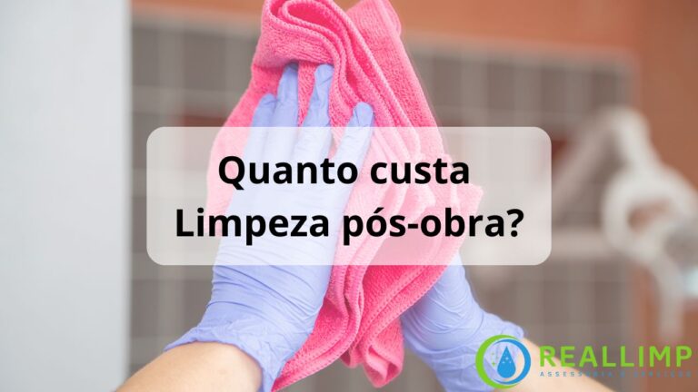 limpeza pos obra preco