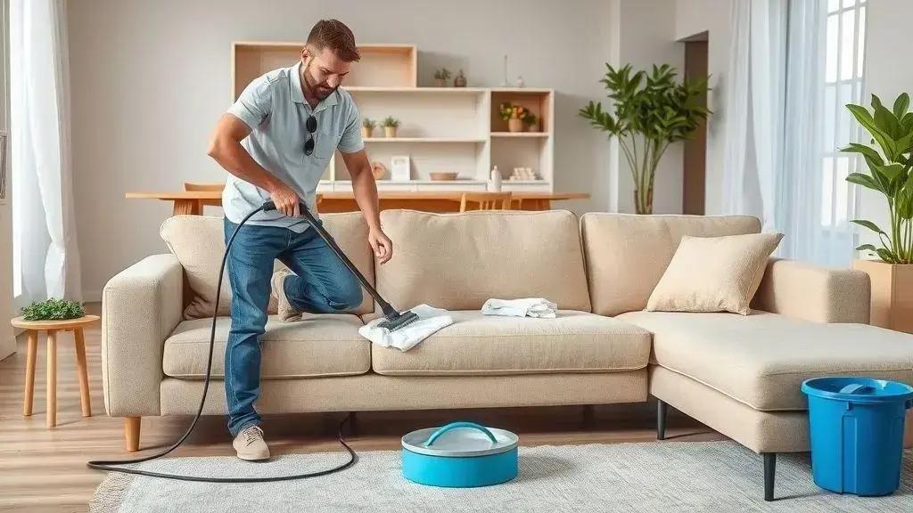 Diferença entre impermeabilização e limpeza de sofá: o que escolher