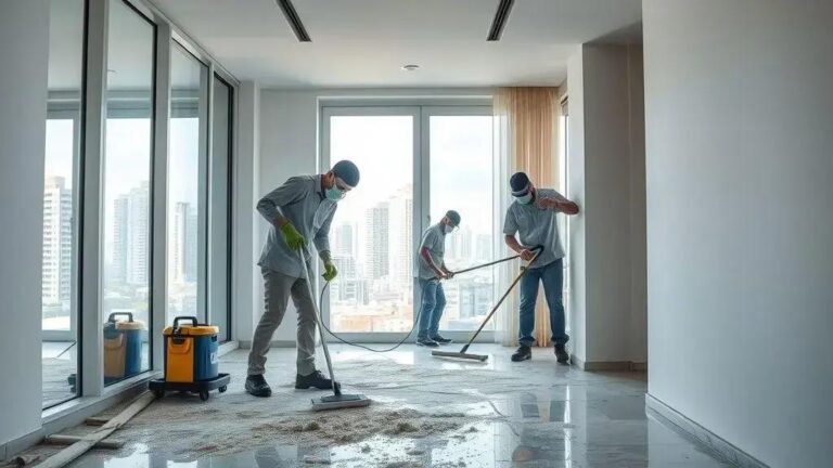 Limpeza pós obra apartamento São Paulo: guia completo e preços