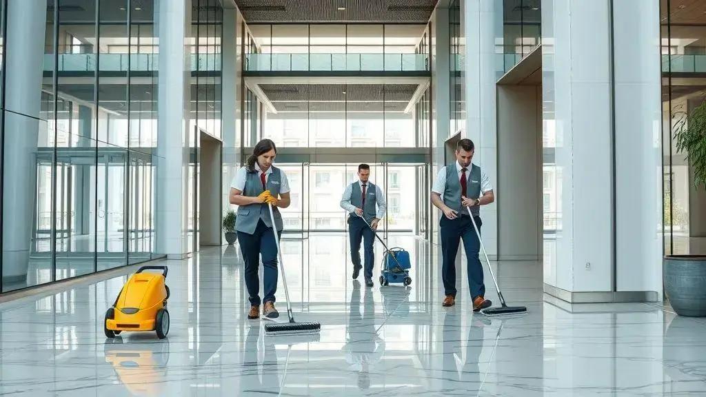 Limpeza predial terceirizada: como reduzir custos e aumentar eficiência