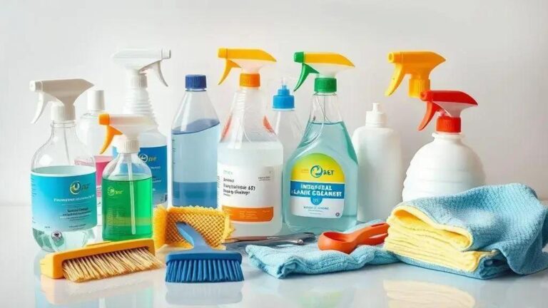 Produtos profissionais para limpeza pós obra: quais escolher